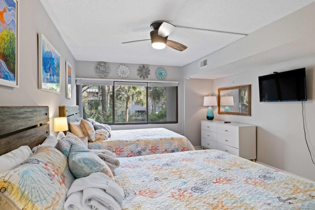 Coastal Oasis With Pool - Walk To Coligny Beach Park Хилтън Хед Айлънд Екстериор снимка