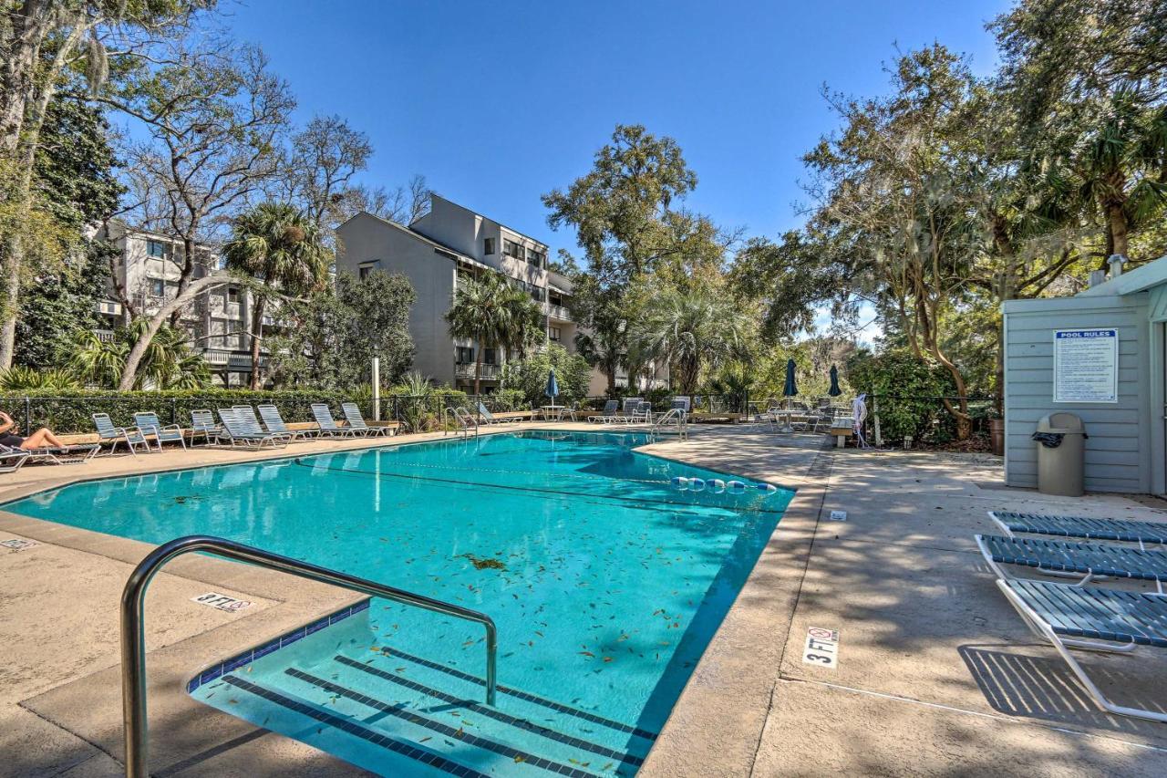 Coastal Oasis With Pool - Walk To Coligny Beach Park Хилтън Хед Айлънд Екстериор снимка