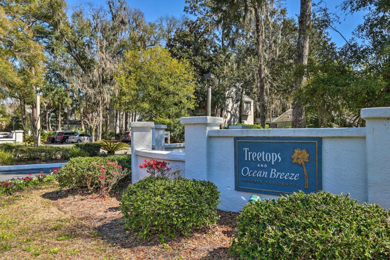 Coastal Oasis With Pool - Walk To Coligny Beach Park Хилтън Хед Айлънд Екстериор снимка
